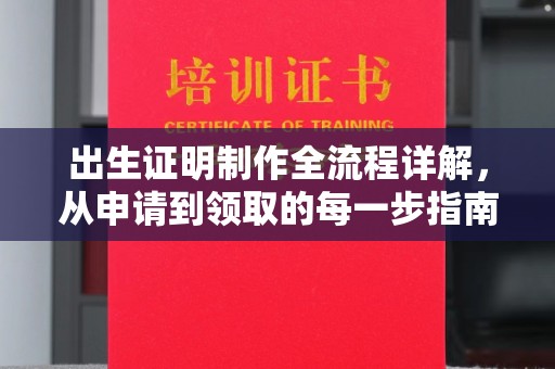 徽县出生证明制作全流程详解，从申请到领取的每一步指南
