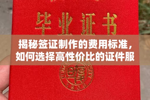 徽县揭秘签证制作的费用标准，如何选择高性价比的证件服务