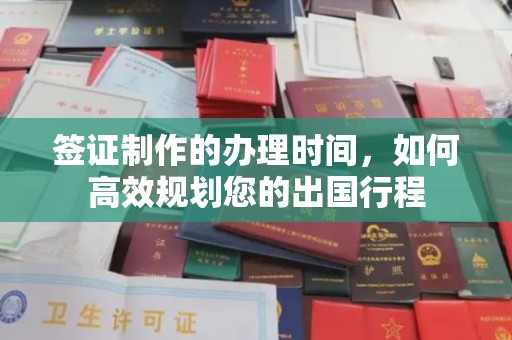 徽县签证制作的办理时间，如何高效规划您的出国行程