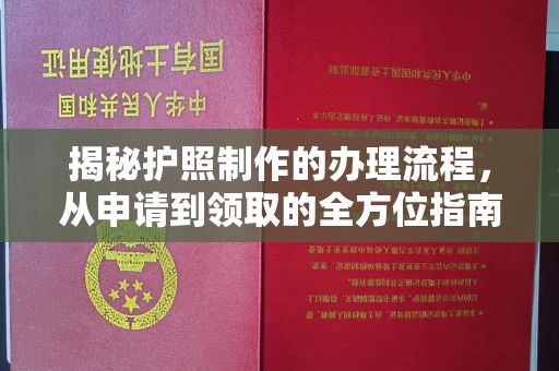 徽县揭秘护照制作的办理流程，从申请到领取的全方位指南