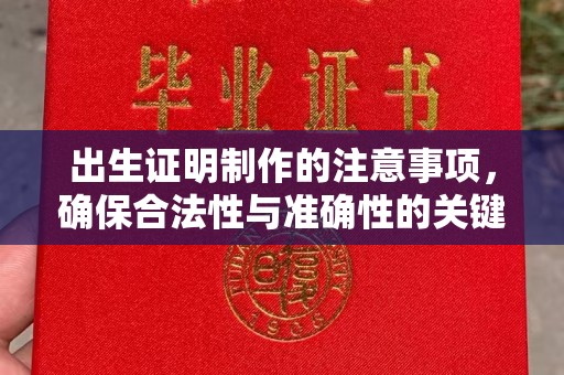 徽县出生证明制作的注意事项，确保合法性与准确性的关键步骤